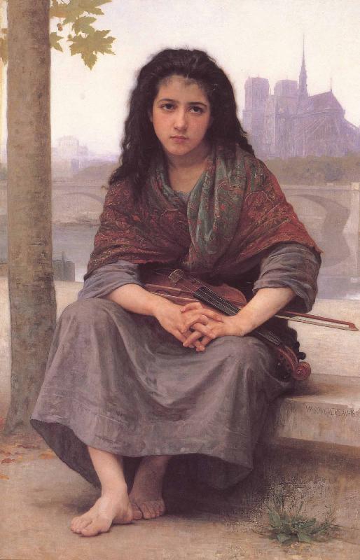 William-Adolphe Bouguereau The Bohemian Germany oil painting art